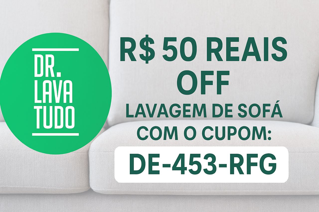 Cupom Dr Lava Tudo